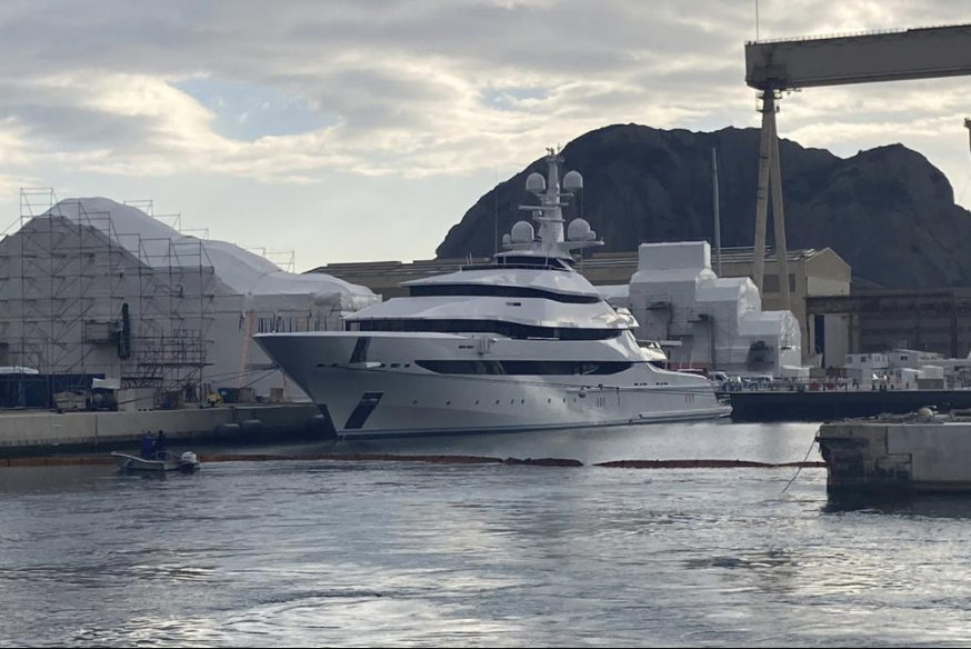 Fleeing sanctions, oligarchs seek safe ports for superyachts