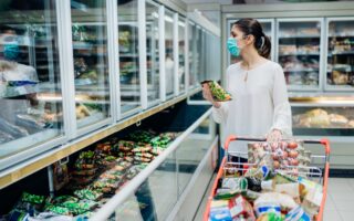 Supermarket online sales drop in H1