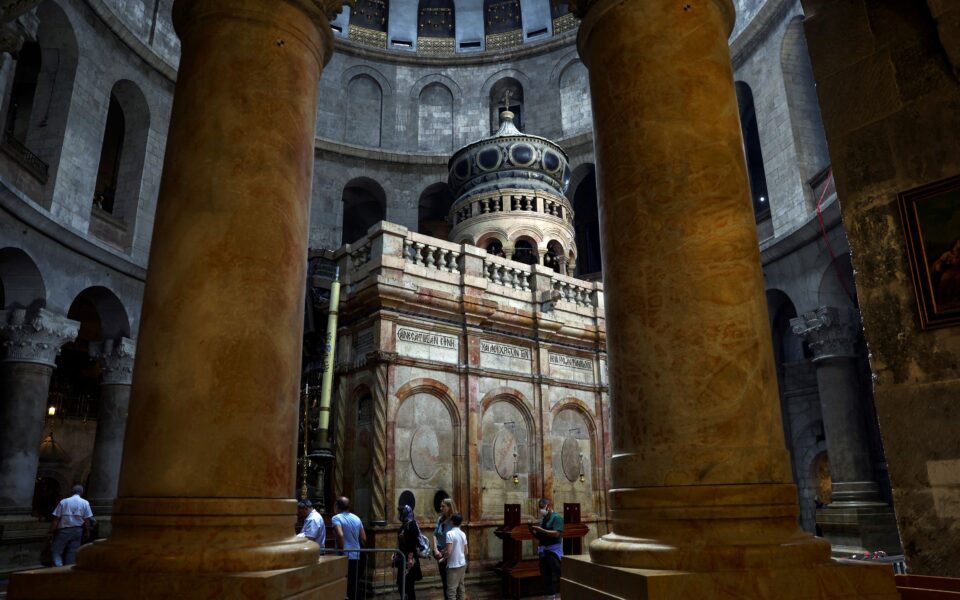 Church of the Holy Sepulchre’s ancient altar rediscovered, researchers say