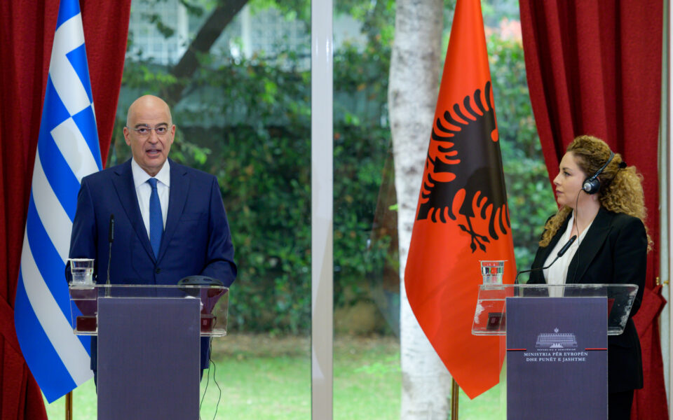 In Tirana, Dendias meets with Rama and counterpart