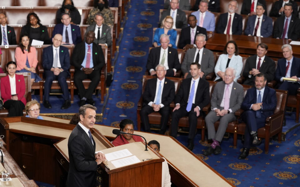 Prime Minister Kyriakos Mitsotakis’ address to the Joint Session of the US Congress