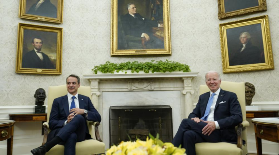 Biden praises Greece for ‘moral leadership’ after Russia invasion