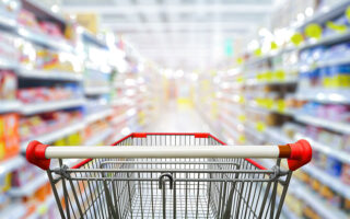 Supermarket trolleys getting ever lighter