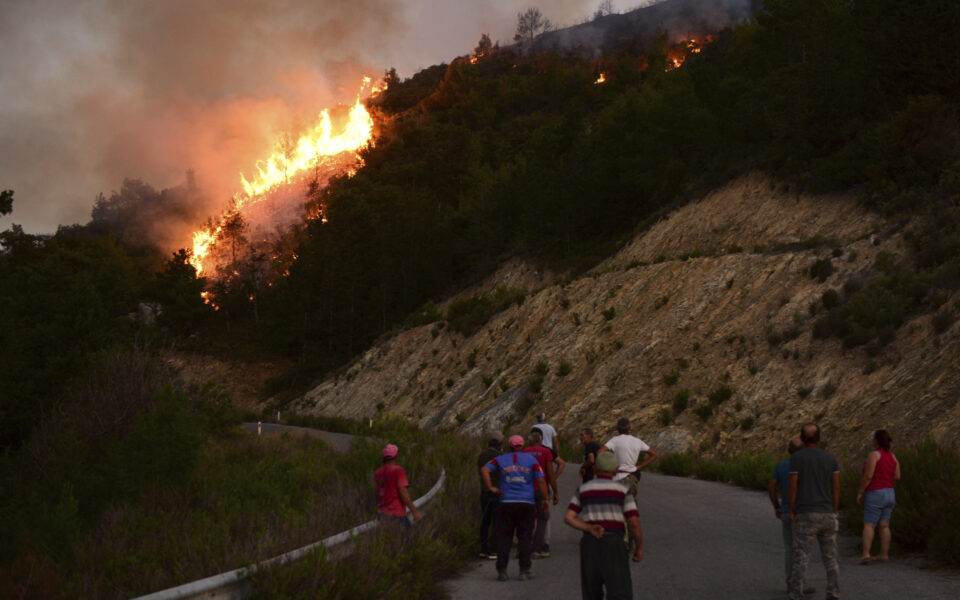 Israeli planes help fight wildfire in Cyprus breakaway north