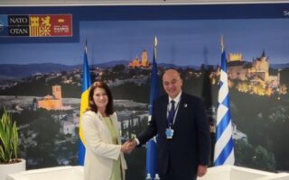 FM meets with Swedish and Finnish counterparts in Madrid