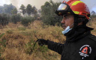 Perachora fire contained