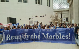 London protest calls for return of the Parthenon Marbles to Greece