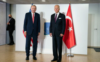 Erdogan will meet Biden in Madrid, says ‘door closed’ for talks with Mitsotakis