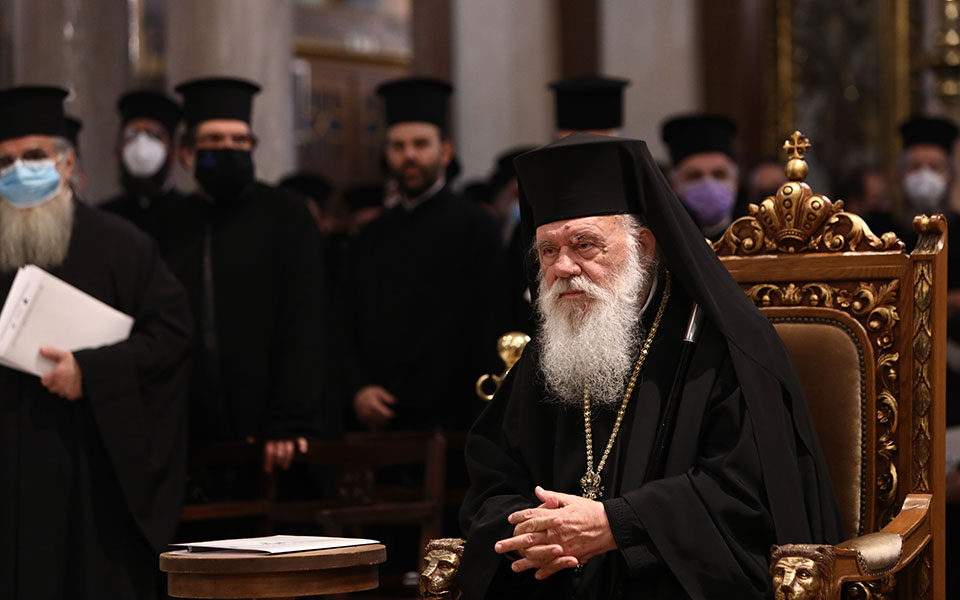 Archbishop of Athens tests positive for Covid for second time