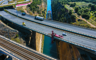 Road bridge over Corinth Canal to be reinforced
