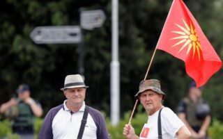 Protests block North Macedonia’s capital over Bulgaria, EU compromise