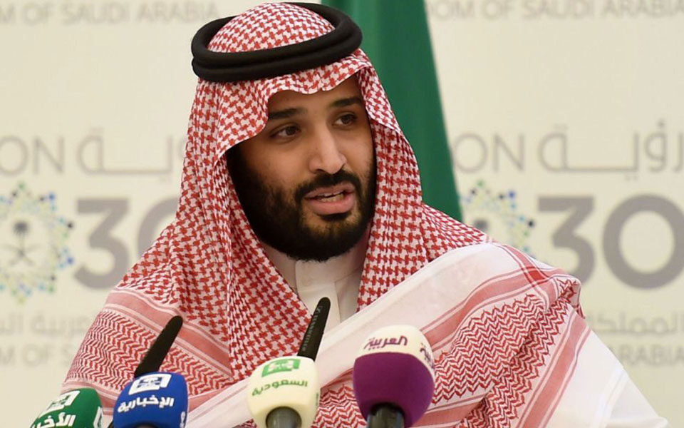 Saudi crown prince heads to Greece, France on Tuesday