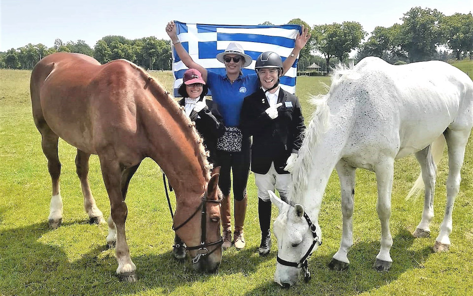 Cretan Para Dressage riders qualify for FEI World Equestrian Games