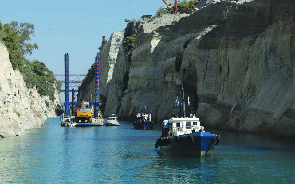 Corinth Canal reopening after 16-month hiatus