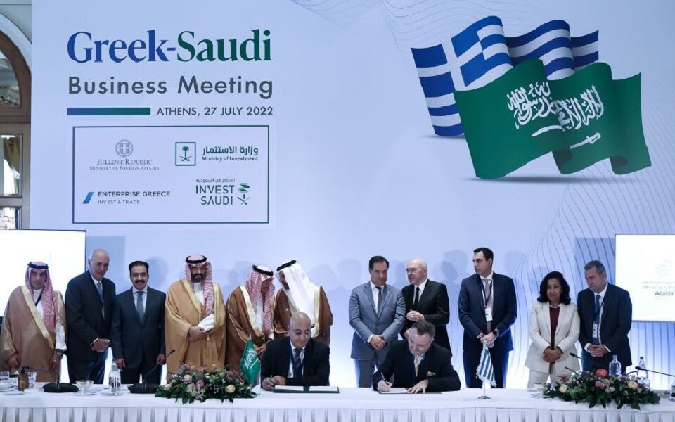 Greece, Saudi Arabia sign raft of agreements during crown prince’s visit