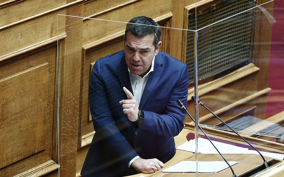 Tsipras: PM’s speech full of ‘so many, many lies’