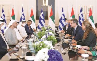 UAE economy minister sees strong investment interest in Greece