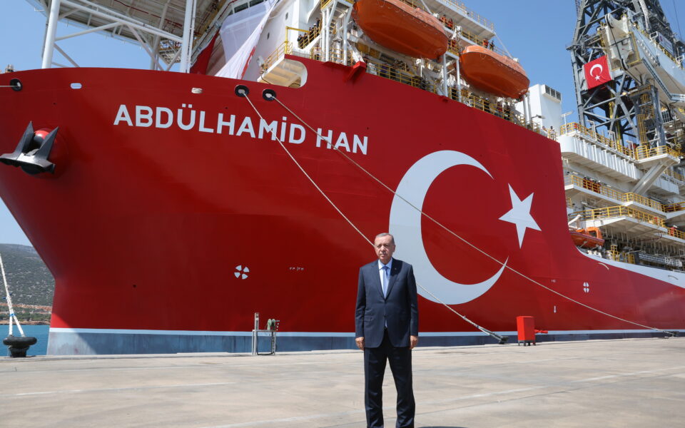 Turkey sends off new drill ship into eastern Mediterranean