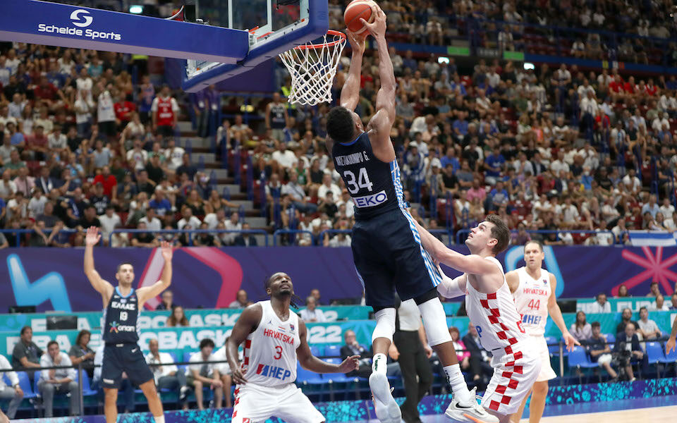 Giannis and Dorsey lead Greece to win over Croatia