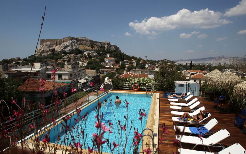 Athens hotel rates have soared