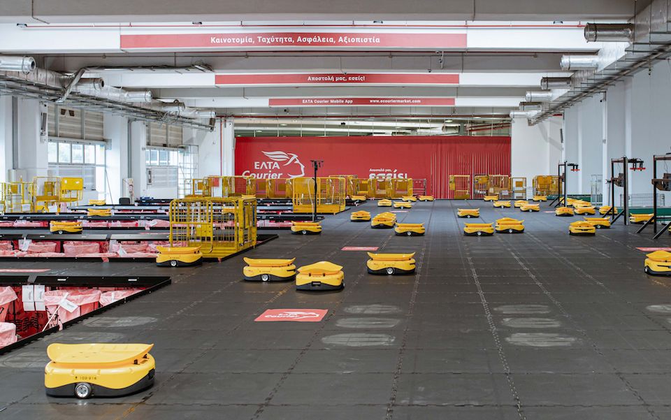 Hellenic Post sorting middle in Thessaloniki to make use of mini-robots