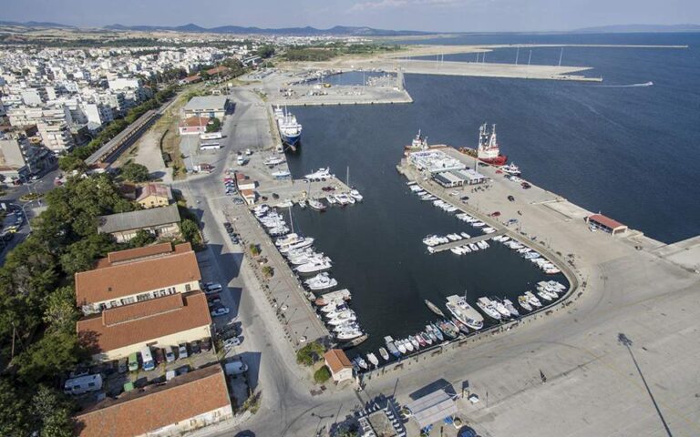 Alexandroupoli port upgrading begins