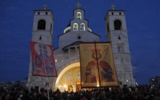 Orthodox Church leads protest against Montenegro pride