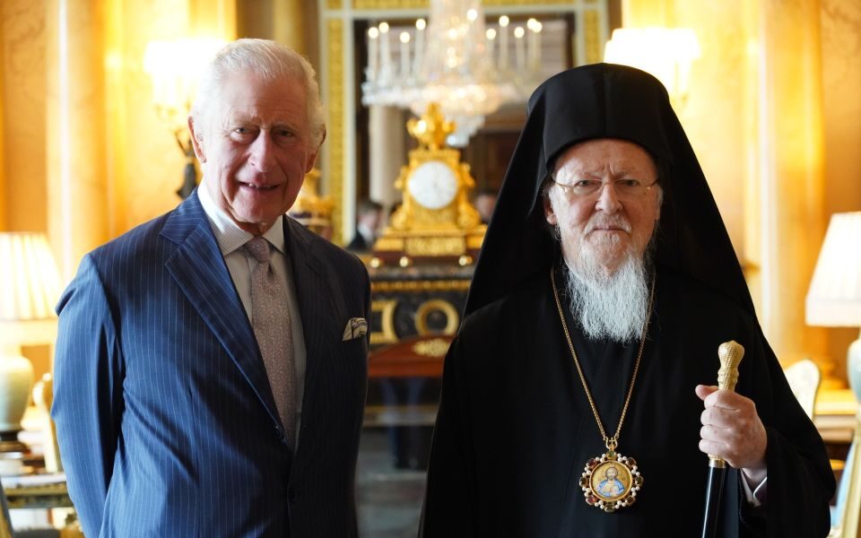Ecumenical Patriarch meets King Charles