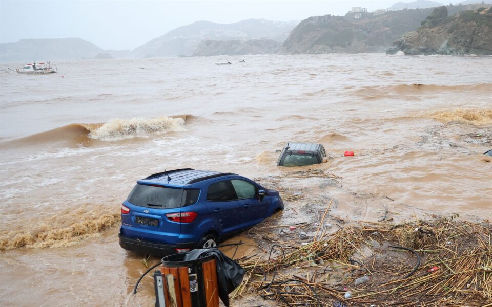 Storms wreak havoc on Crete