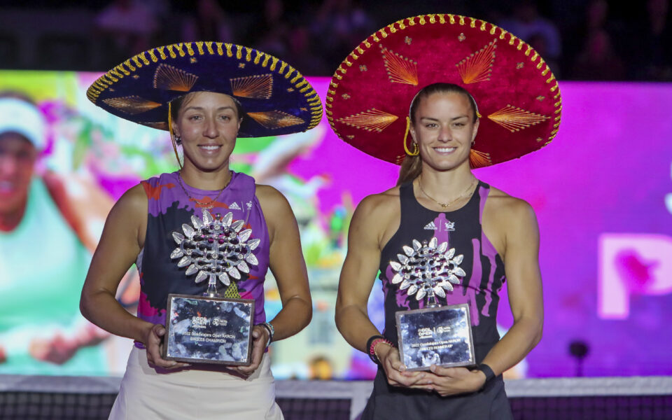Pegula beats Sakkari in Mexico to win first WTA 1000 title