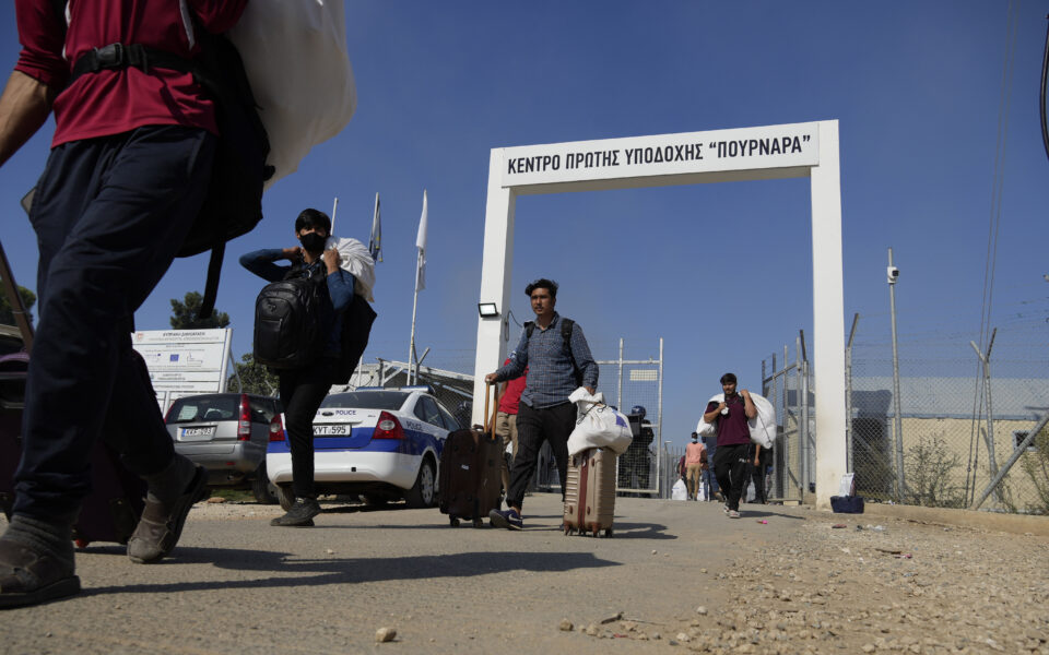 Clashes break out at Cyprus migrant center, fires lit