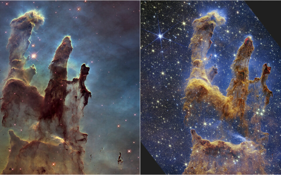 Webb telescope captures new view of ‘Pillars of Creation’