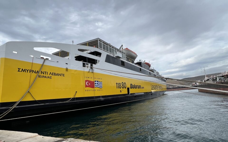 New ferry service being launched between Thessaloniki, Izmir