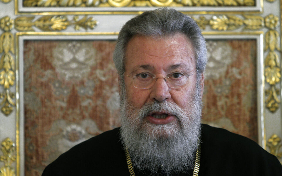 Cyprus’ Greek Orthodox Archbishop Chrysostomos II dies at 81