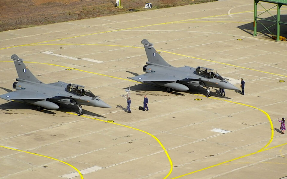 Two more Rafale jets arrive at Tanagra air base