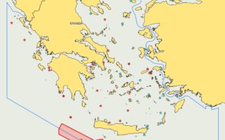 Greece issues Navtex expanding area of seismic surveys south of Crete