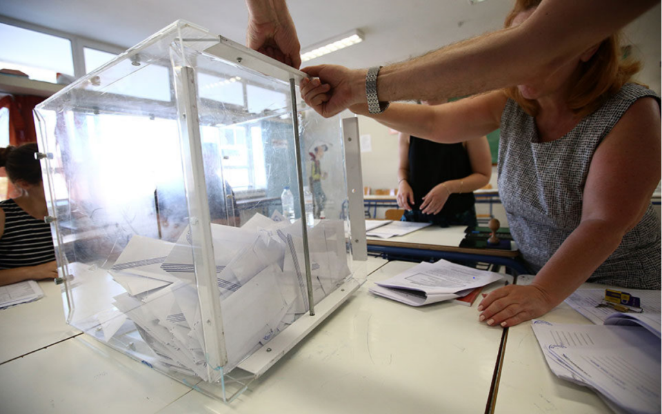 Opinion poll: ND stays 7% ahead of SYRIZA