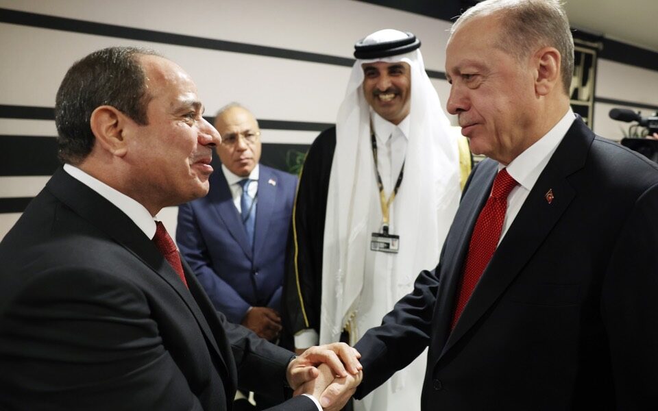 Erdogan, Sisi meet in Qatar after years of acrimony