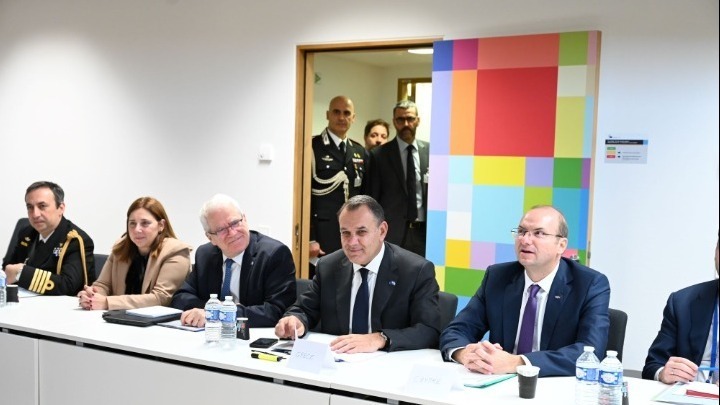 Greek, Italian, French, Cyprus defense ministers meet in Brussels
