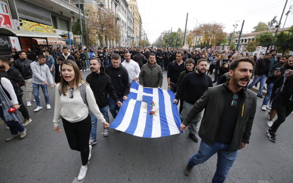 Police deployed in Athens for 1973 uprising anniversary marches