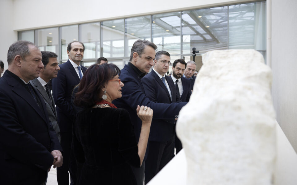 PM inaugurates the New Museum of Aigai in Vergina