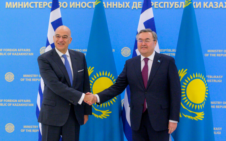 FM visits Kazakhstan in bid to access central Asia