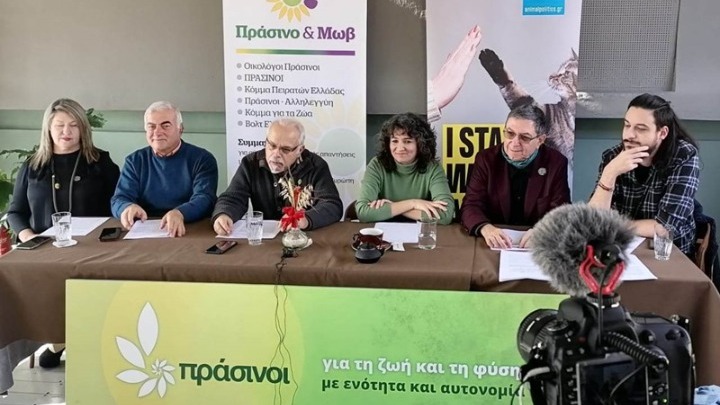 New party ‘Prasino+Mov’ aims to win seat in Parliament at elections
