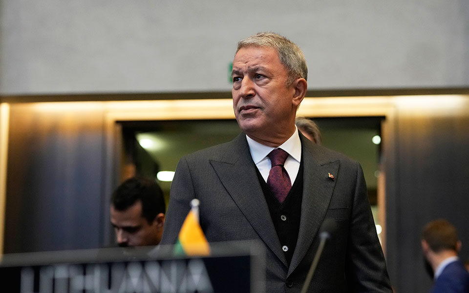 Turkish defense minister lashes out at Greece, again