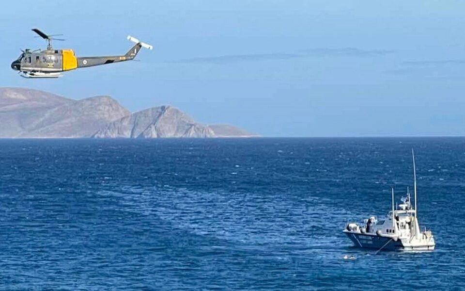 Two rescued from small plane crash off Crete