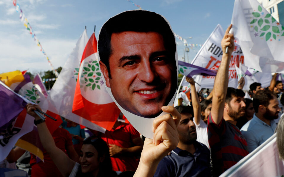 Jailed Kurdish leader says Erdogan seeking pre-election ‘chaos’ but will fail