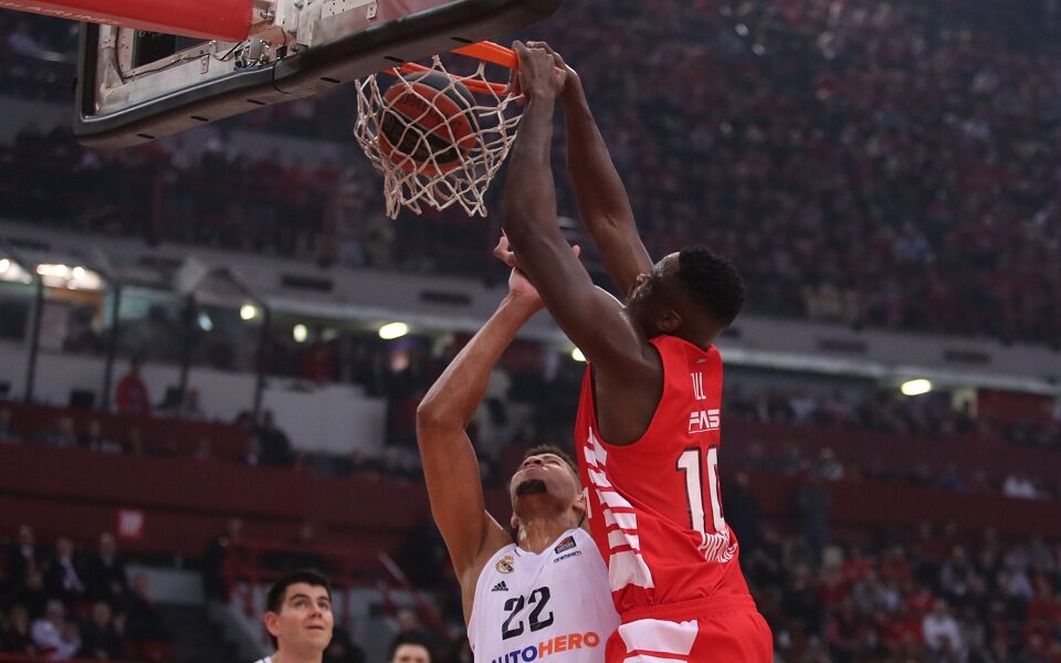 Big night for Olympiakos against Real Madrid in Euroleague