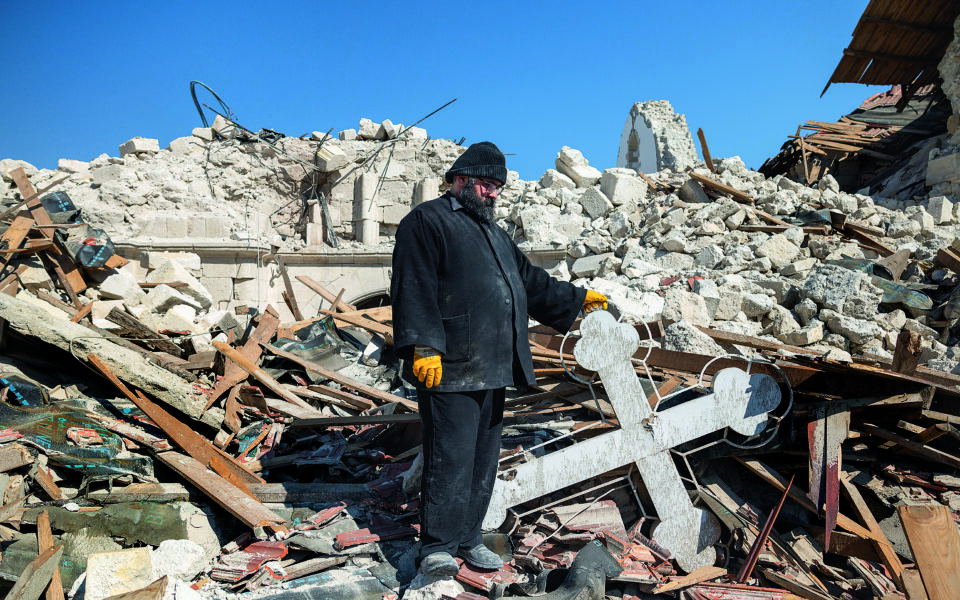 Greek Orthodox community grapples with quake aftermath