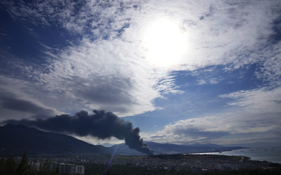 Fire extinguished at Turkey’s Iskenderun port