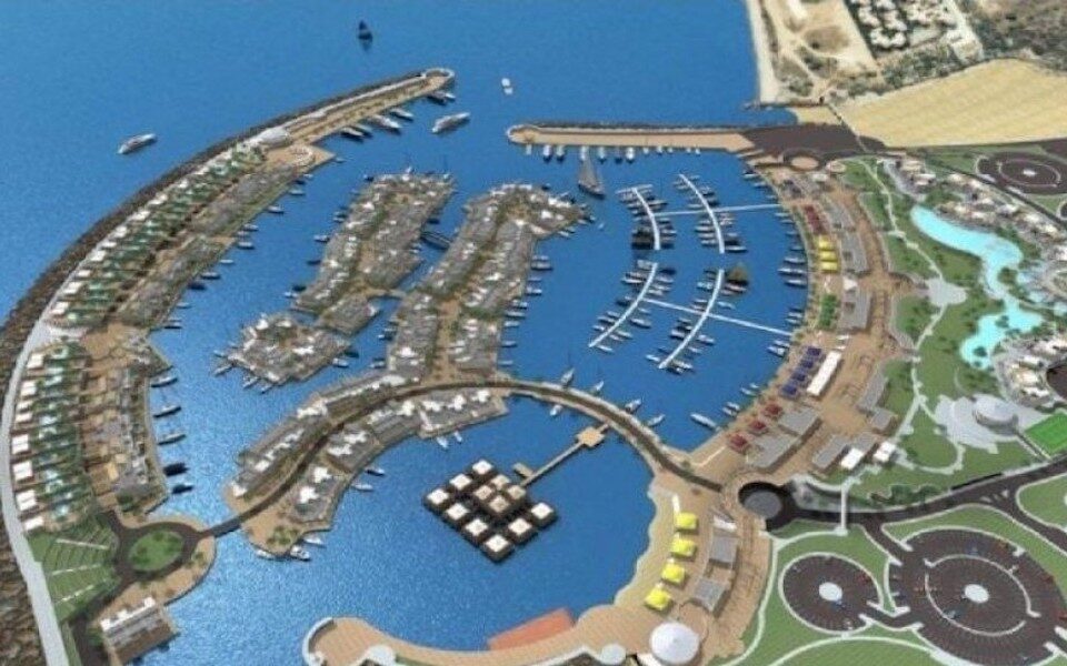 Development of marina in Paphos